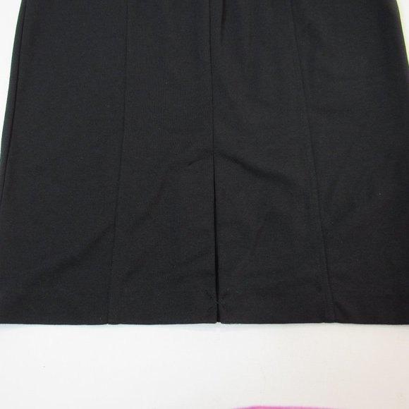 Style & Co. Women's Black Pencil Slip Skirt Size 12 Petite - Picture 5 of 8